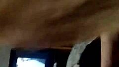 Feeling the intense pleasure of a hand job from a redhead