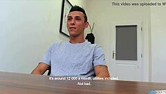 Amateur gay gets assfucked outdoors by dirty scout 231! 😈