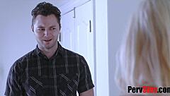 Uninterested stepsis pays off debts with her body