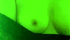 sexy milf anna in lingerie teases with best handjob, moaning to orgasm and cumshot.