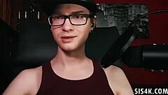 Gabbie Carter Masturbates To Stepbro On Webcam