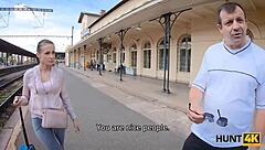 Hunt4k Guy Lets Stranger Nail His Wife For Cash In Czech Reality Scene!