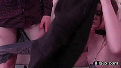 Brutal anal treatment for sexy girl in asylum