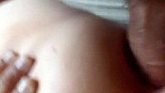 Well-endowed guy fucks friend's ass hard!