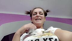 Femdom mistress dominates brunette milf in bdsm session