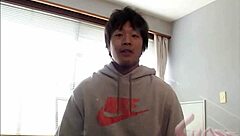 Muscular Japanese bodybuilders in a gay video series