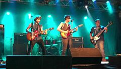 Cinnamon, rock n roll rebel on the road live