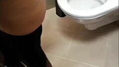 Italian Mature Woman in Black Nylons and Leggings