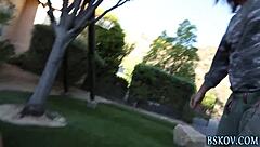 Lily Love Teases with Oral and Titty Fuck Before Pounding