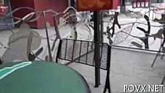 Sexy sex after relaxing shower with doggystyle and sucking