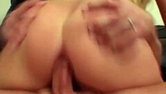 Blonde Slut Rides Cock for Facial