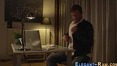 european babes sharing big black cock in glamour threesome