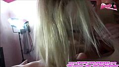 Amateur German couple films 3some and shares video online