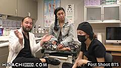 Become Doctor-Tampa Give Freshman Jasmine Rose Mandatory Hitachi Magic Wand Orgasms During Physical For College At Hitachihoescom