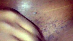 Wet pussy grips big black cock