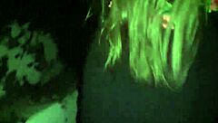 Private porn movie with my insatiable babe scene 2 😏 licking outdoor blowjob in lingerie