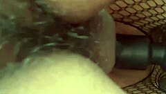 i watch kelly perform a striptease and handjob with panties