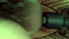 i watch kelly perform a striptease and handjob with panties