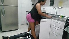 Contracted Plumber Revises Big Ass Culo Grande Muff Diving Anal