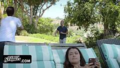 Izzy Bell's Latina Stepsister Gets Licked By Stepbrother In Intense Taboo Scene