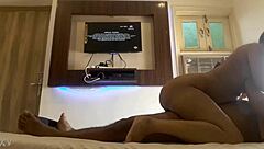 Girl Rides Cock Passionately On Top