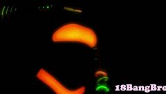 Mexican bbw milf wife cheats with blowjob on hairy guy's big cock