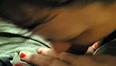 Suggestive Dirty Little 18+ Slut Sucking Cock in Amateur Oral Scene with Intense Blowjob Action