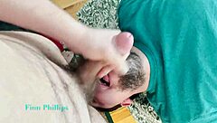 Dom jock's brutal face fucking contrasts with deepthroat skills