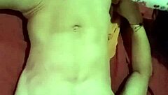 gay guy strokes his hard cock