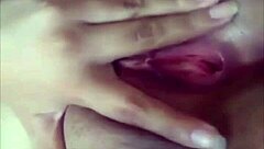 i finger myself for my boyfriend, teasing with slow insertions and building pleasure