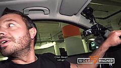 Watch Julia Get Fucked In Public! Is She A Slut?