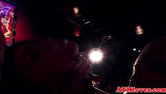 Roundass lesbians finger each other's buttholes.