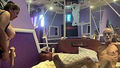 Couple's intense anal session