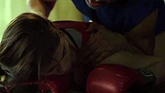 eva dominici receives slow argentinian tribute with blood on tits