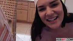 Valentine's day brought a big cock surprise for the girls 😏