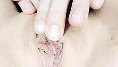 Watch that tatted queen edge to a closeup clit orgasm?