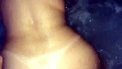 My husband pounds my ass hard in the whirlpool. Watch us now!