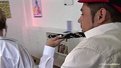 Blonde Babe Sucks And Fucks Intensely