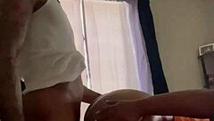 French ebony woman explores Europe