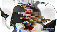 Young girl in sailor moon cosplay gives mindfuck joi with lollipop