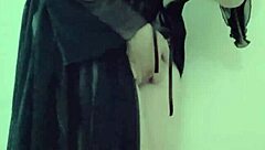 pretty shemale in solo lingerie