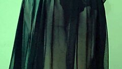 pretty shemale in solo lingerie