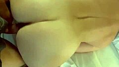 Sexymugsy takes uncut cock in doggystyle