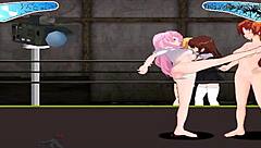 Lesbian Princesses Engage in Thrilling Ring Game Part Three