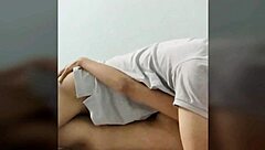 two vietnamese girlfriends feel intense passion fucking each other