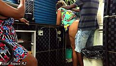 Slutty Emo Milf Orgasms on Bar Counter