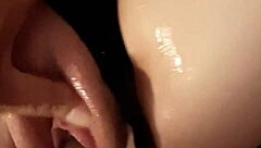 I'm sliding it deep into her tight vagina right now, feeling every inch.