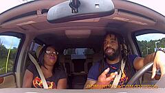 Ebony MILF Lisa Rivera enjoys a sloppy blowjob in the jacuzzi