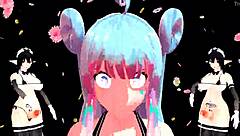 Wow, this futanari hentai scene is wild with anime action! 😍