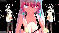 Wow, this futanari hentai scene is wild with anime action! 😍